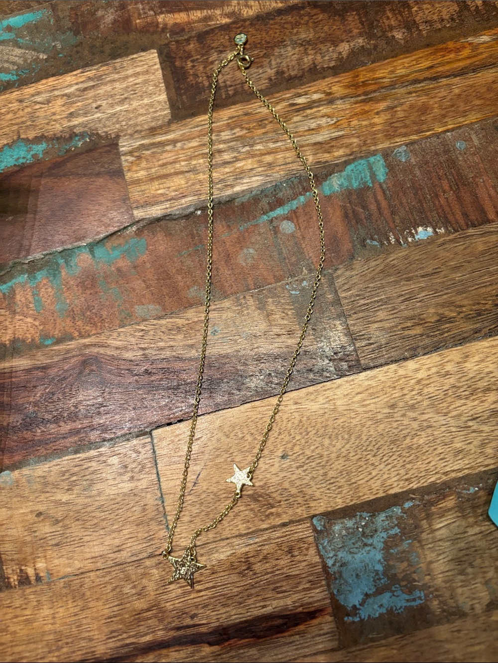 Gorjana Super Star 18K Plated Necklace 16” Chain MSRP $60
